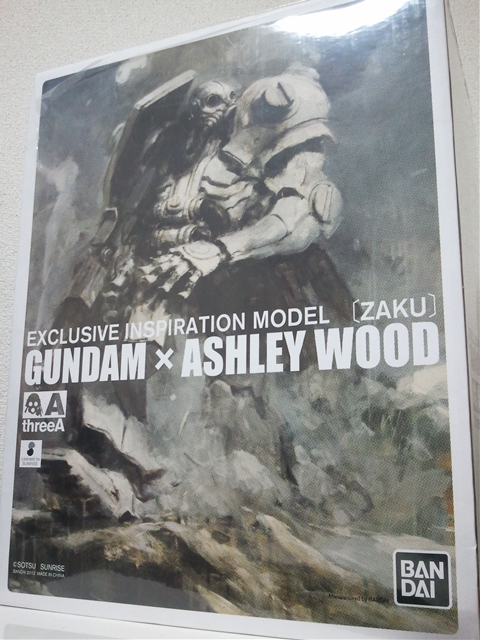 GUNDAM×ASHLEY WOOD Exclusive Inspiration Model 〔ZAKU〕 | 馬車馬日記