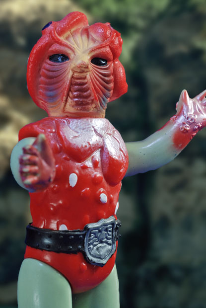 ⚠️当時物・貴重仮面ライダーキノコモルグブーツ無し旧バンダイ