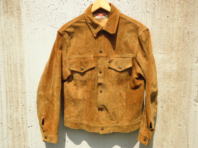 1960年代 リーバイス サードタイプ スエードジャケット（ Big E