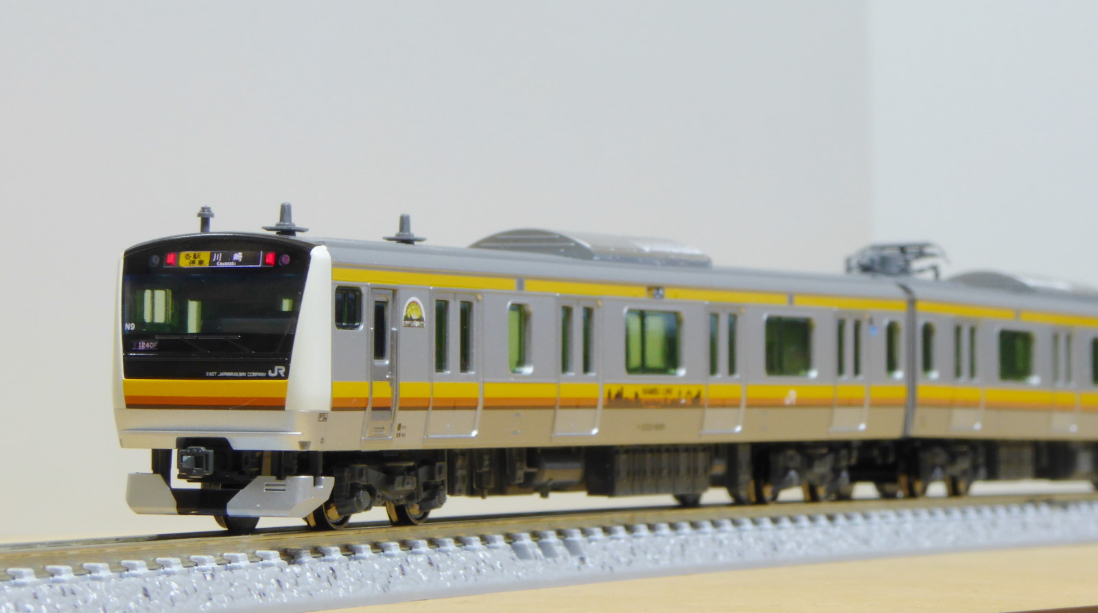 JR E233系 8000番台 南武線 10‐1340 良品 貴重レア品 JR E233系 8000