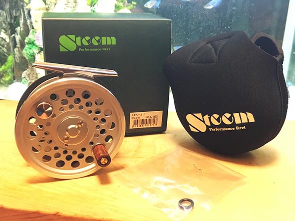 キラク エスティーム（Steem）フライのリール!! | ただ、キャンプと