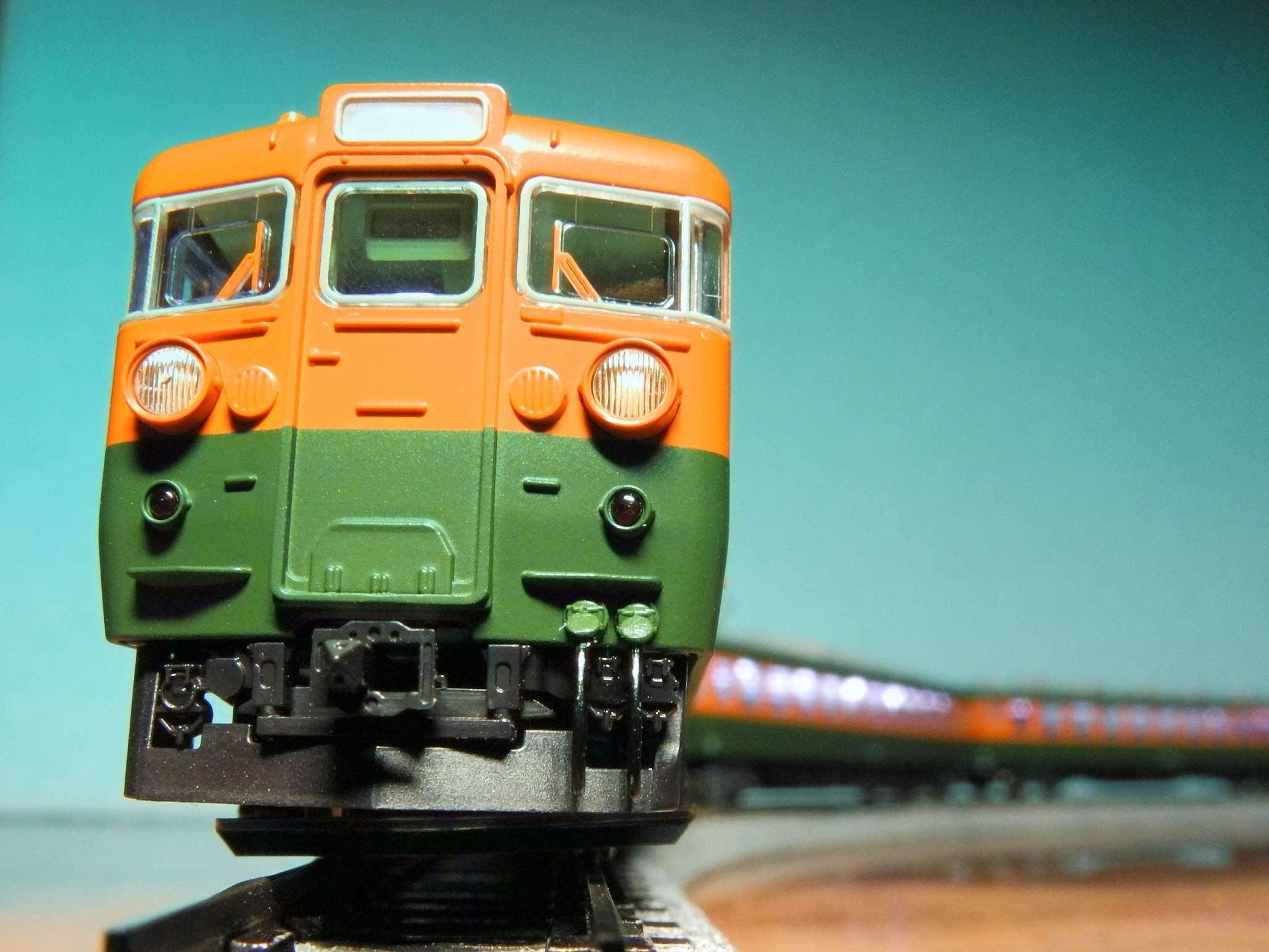 オフのデスクトップ 165系 急行「 こまがね 」