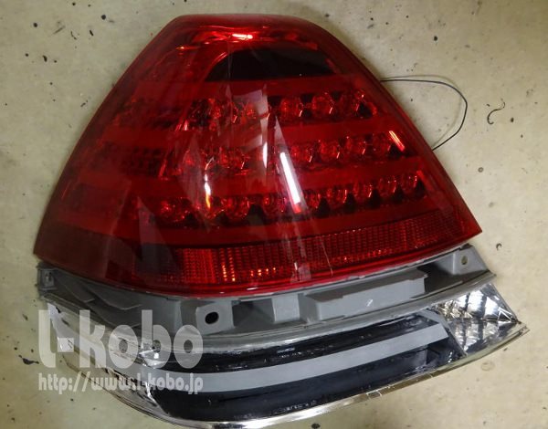 110系マークⅡのテールランプ加工 - 【L-kobo】ヘッドライト