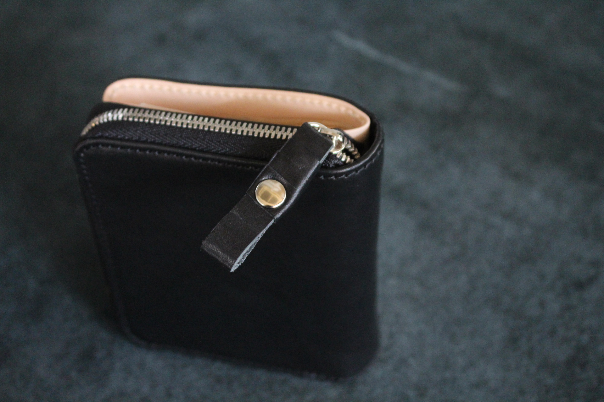 tower half wallet / “cornelian taurus by daisuke iwanaga