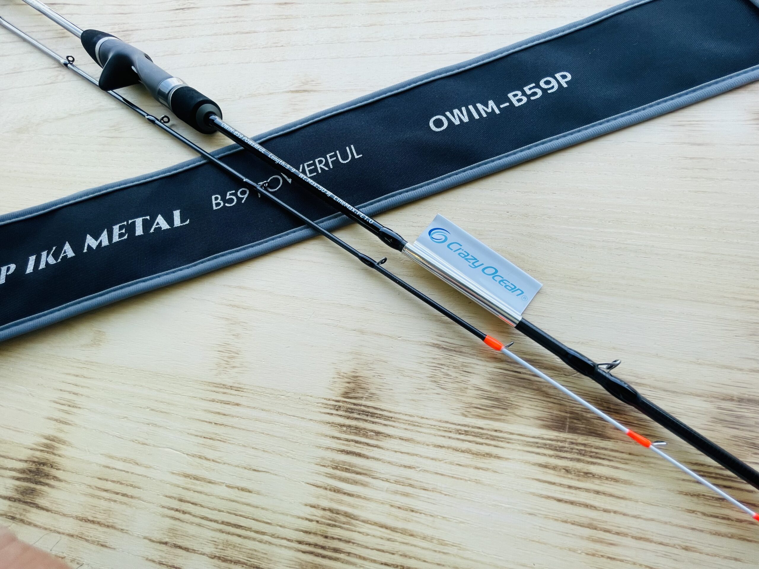 Crazy Ocean】イカメタルにコスパ最高なロッド”OCEAN WHIP IKA METAL