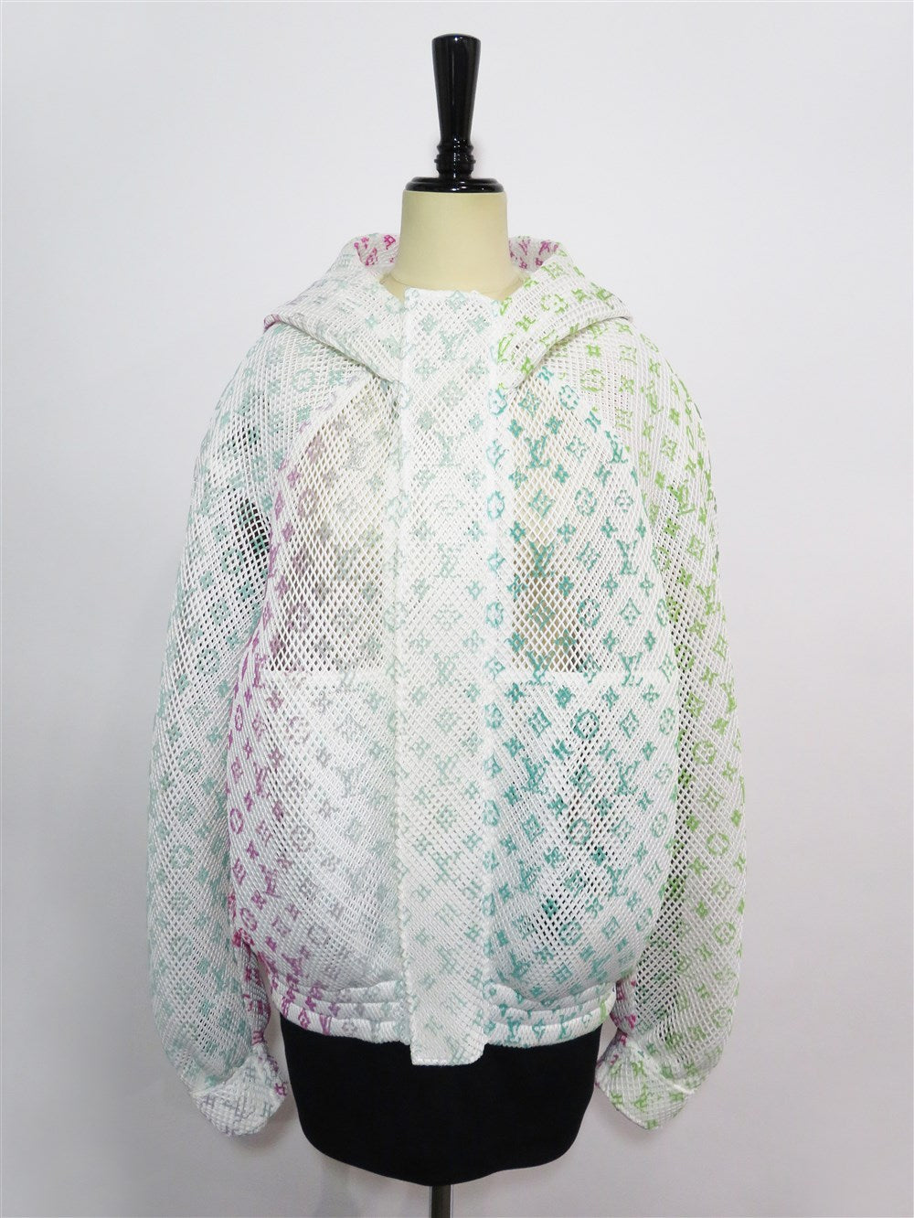 グラディエント モノグラム メッシュパーカー 2022SS