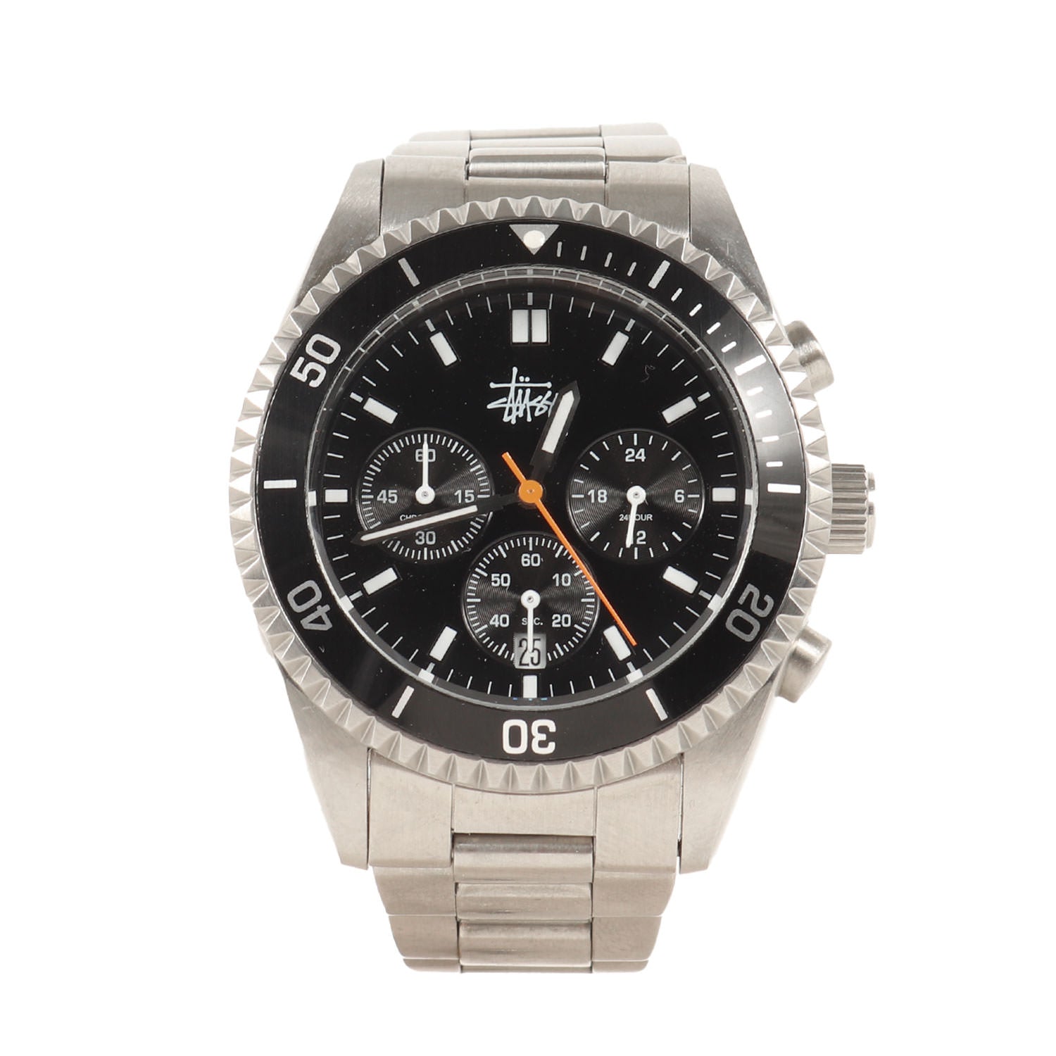 STUSSY (ステューシー) 00s LIMITED EDITION クロノグラフ 腕時計