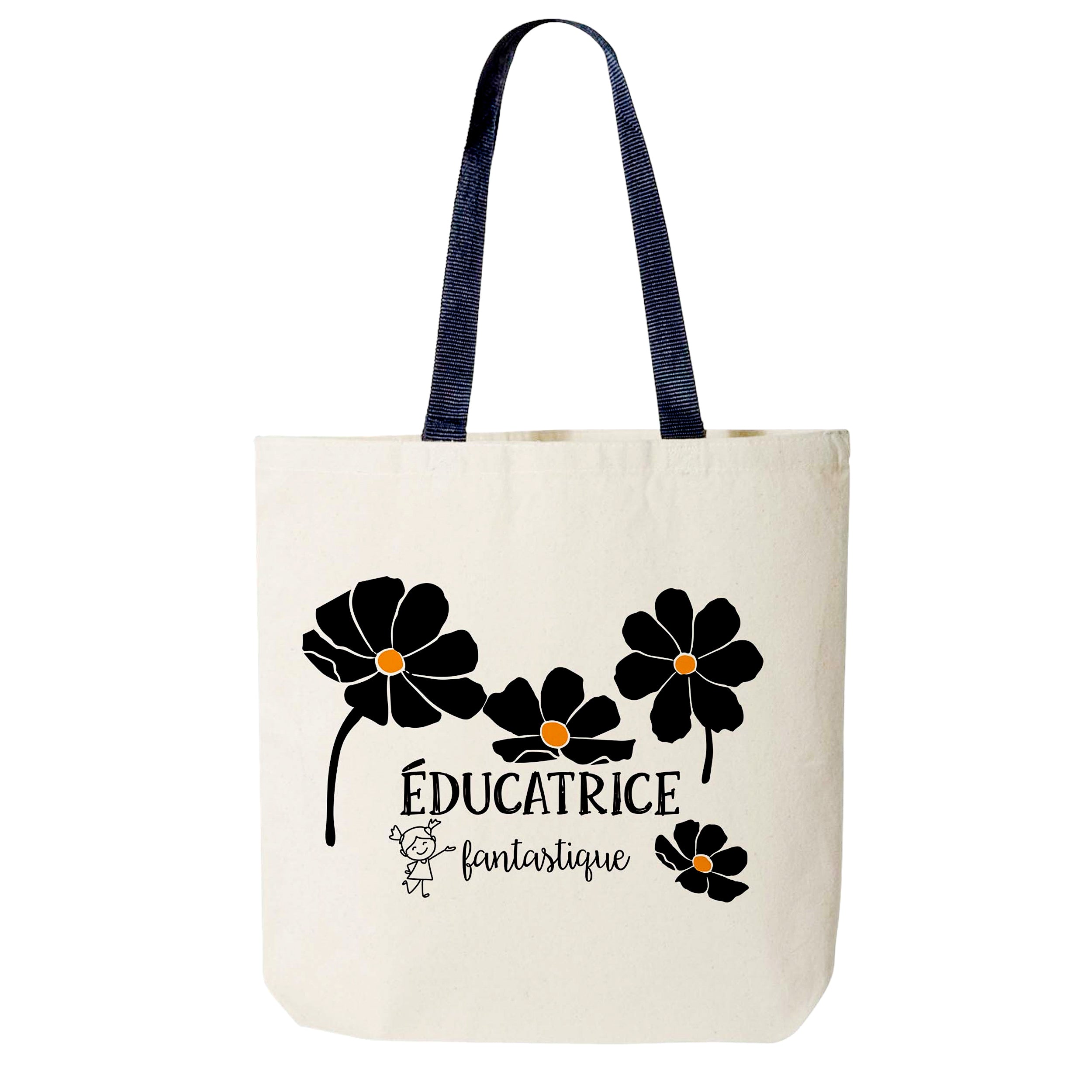 Reusable tote bag - Éducatrice | Gift | Boutique Kozy