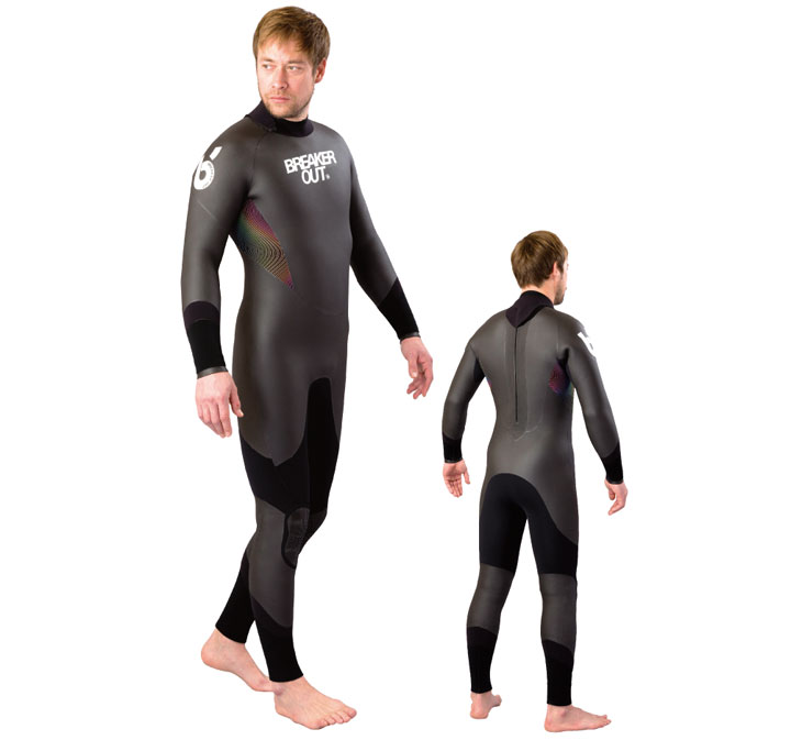 Breaker Out ブラック/カモフラージュ セミドライ Breaker Out