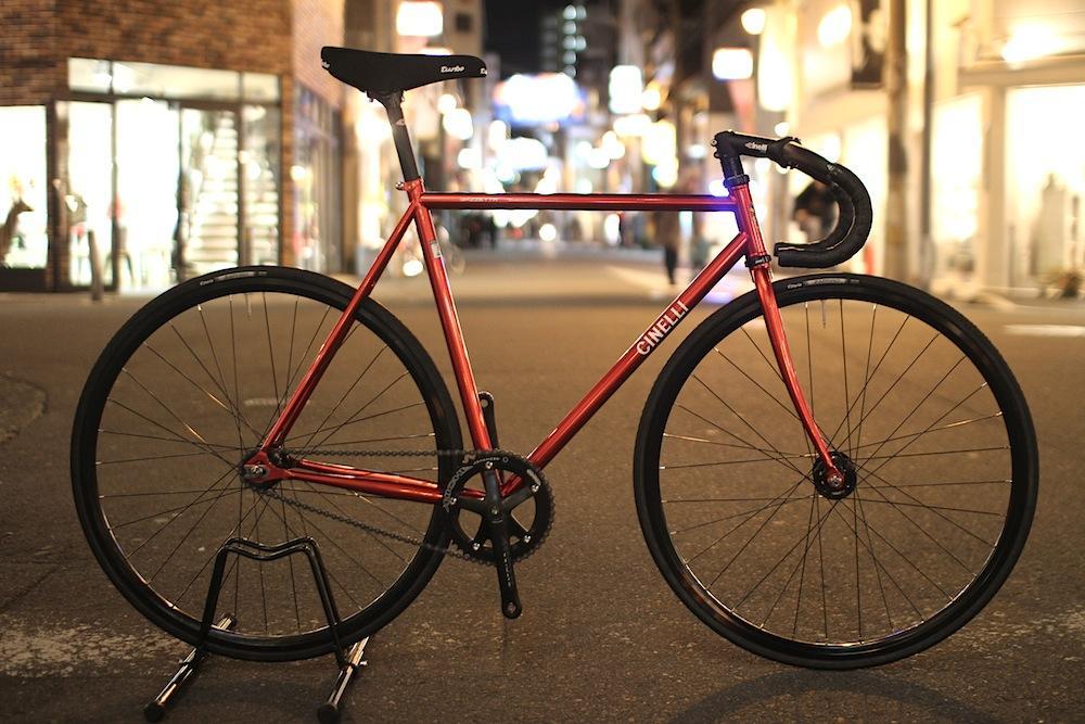 CINELLI GAZZETTA Bel Rosso Track Custom | ブローチャーズ