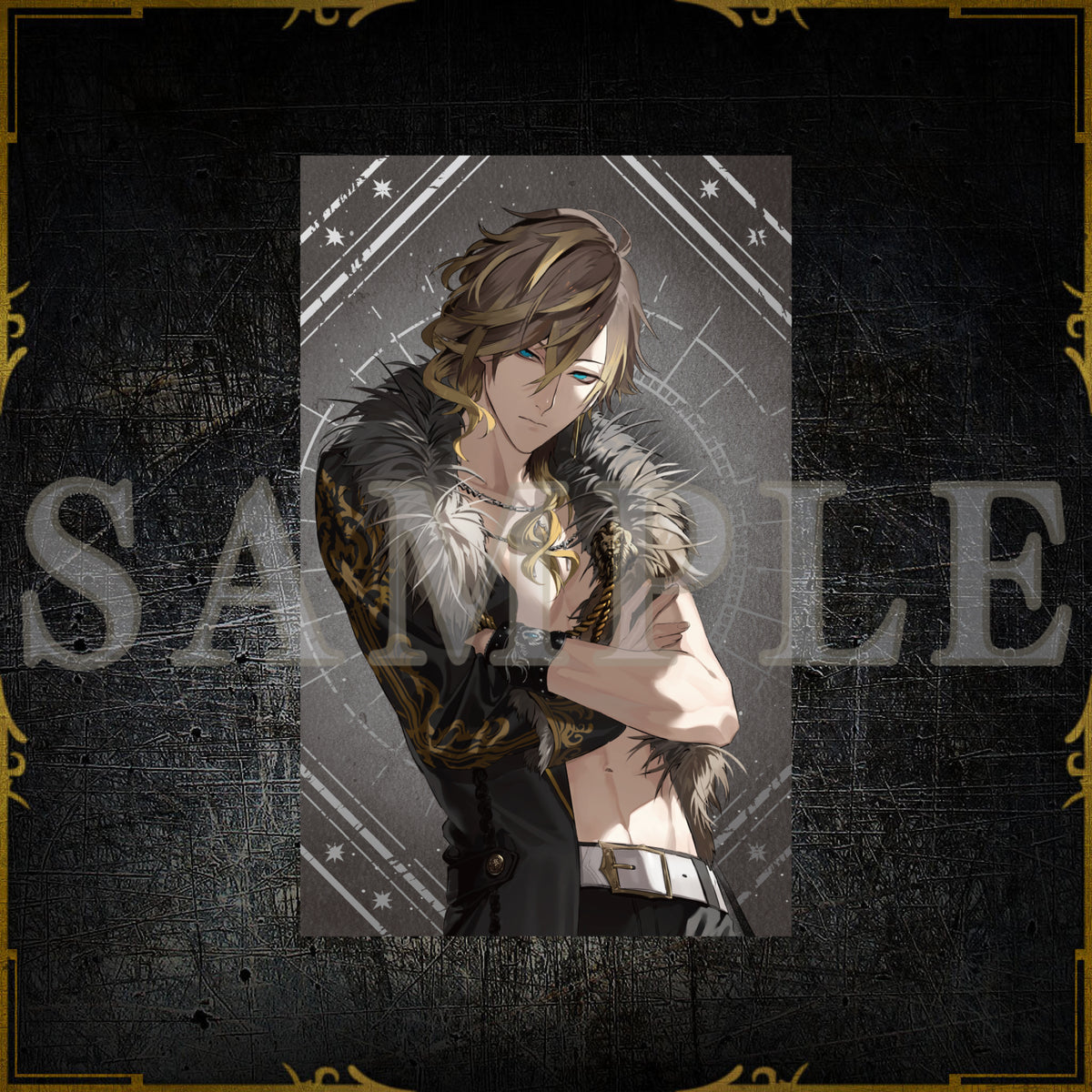 ビジュアルフォトカード READING STARLESS ver. – ブラックスター