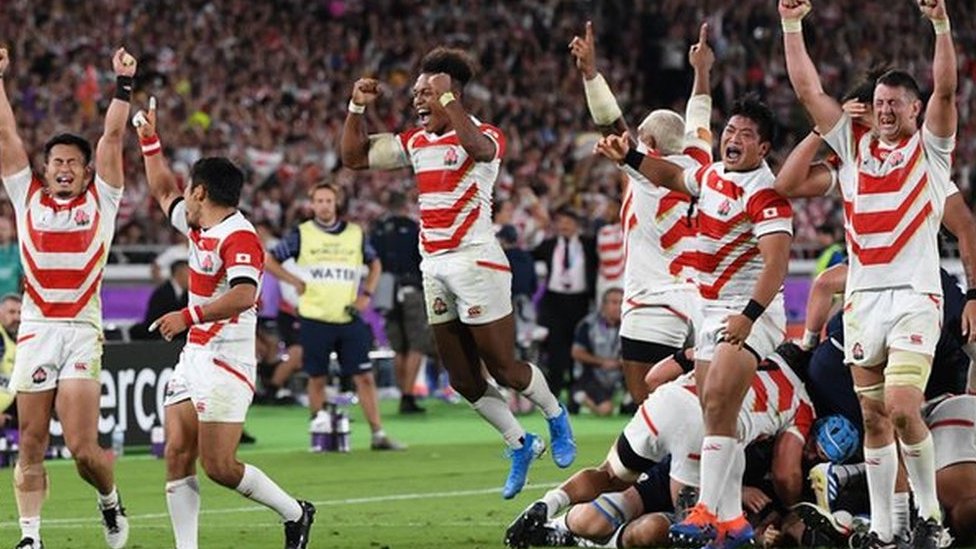 ラグビーW杯】 「日本は歴史的瞬間に値する」 W杯優勝したBBC