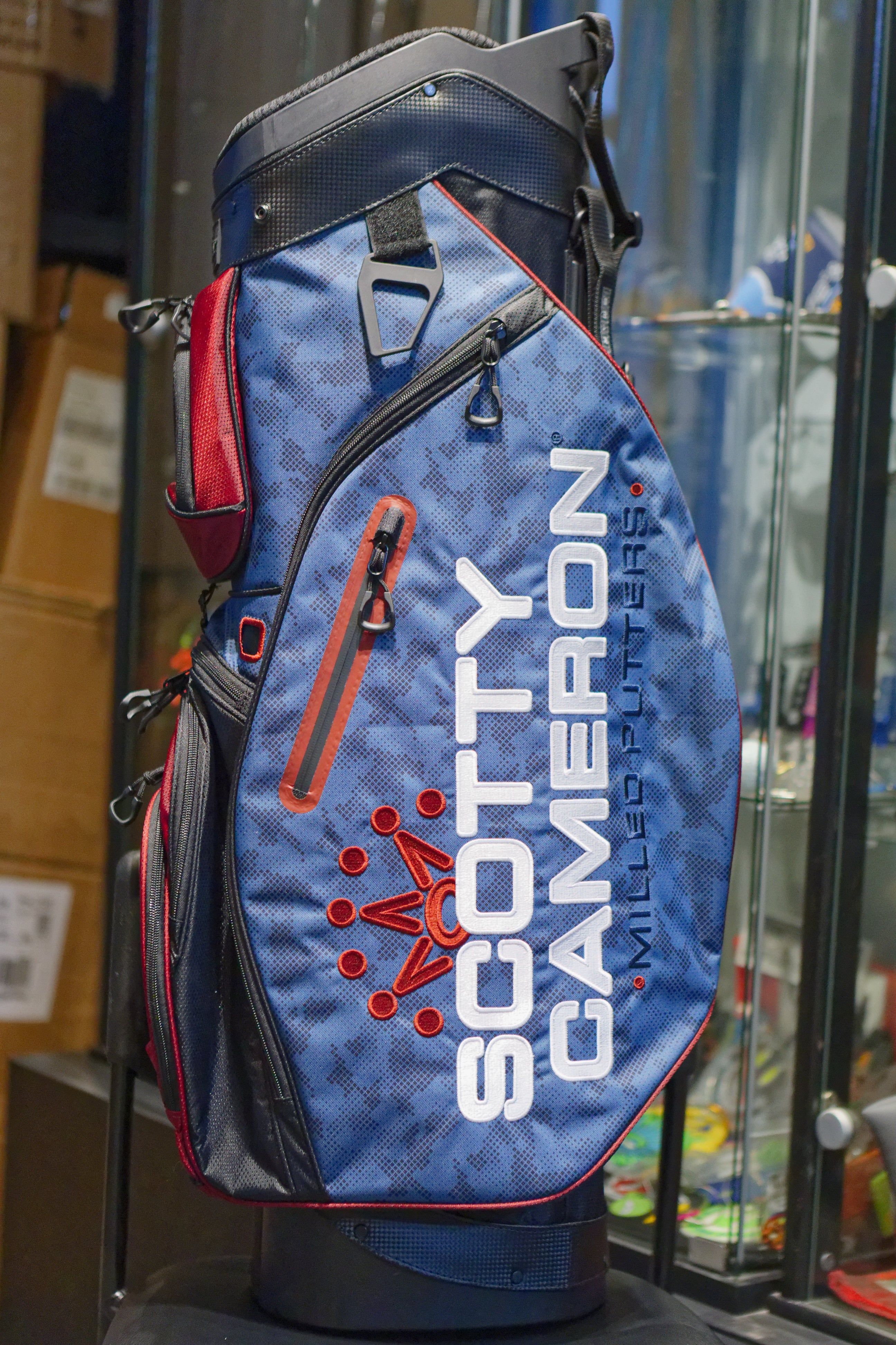 Scotty Cameron 2024 US Open USA Explorer cart bag – Custom Cameron