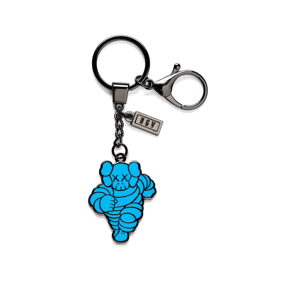 KAWS x NGV Chum Keychain (Blue, Pink, Yellow), 2019 – Curator Style