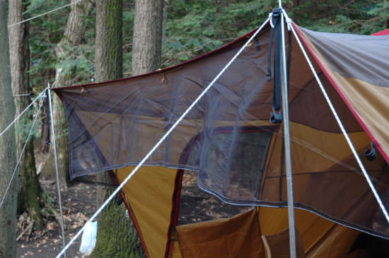 リビングシェルのエクステンションルーフを使ってみた。 | CAMP*SITE