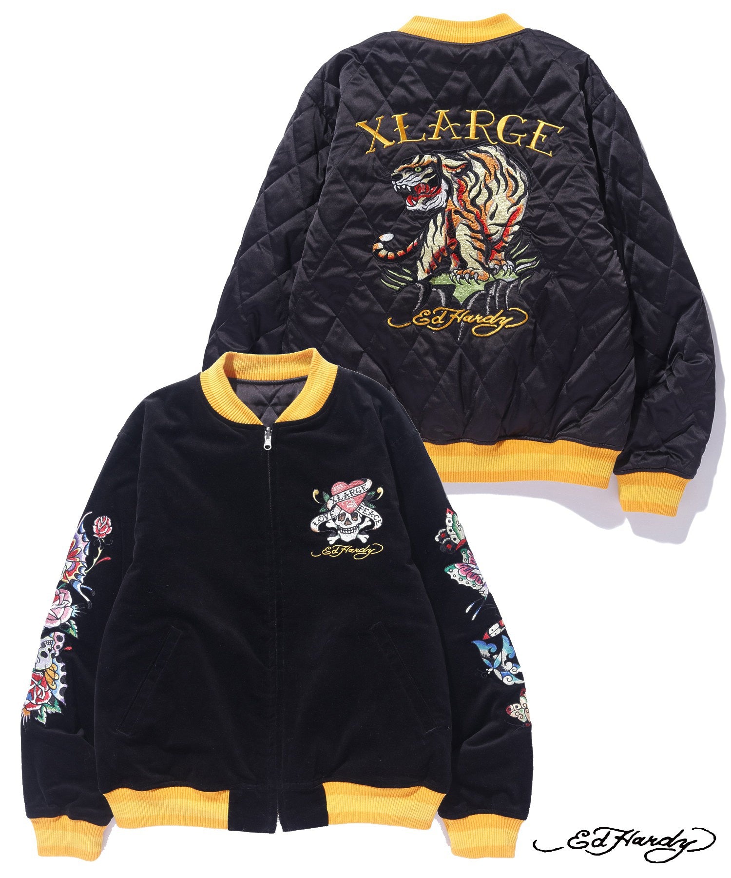 XLARGE×ED HARDY REVERSIBLE SOUVENIR JACKET – calif（カリフ）公式サイト