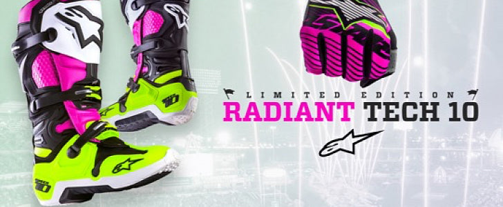 ALPINESTARS A1 LIMITED EDITION RADIANT TECH 10 BOOTS - Central