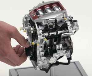日産GT-Rのエンジンだけを組み立てるキット「週刊 NISSAN R35 GT-R