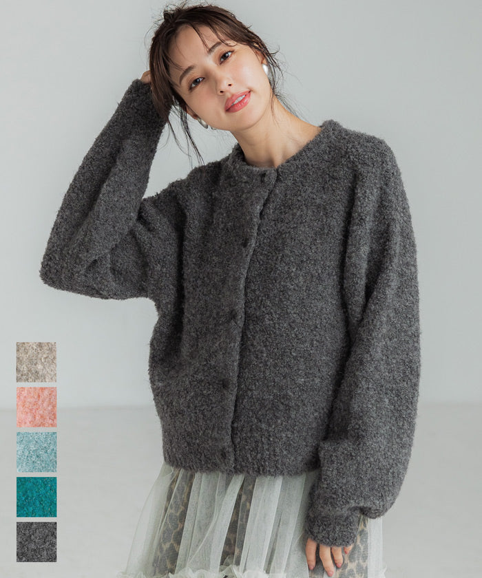 セール☆2990円→1690円 ペンギンスリーブブークレカーディガン