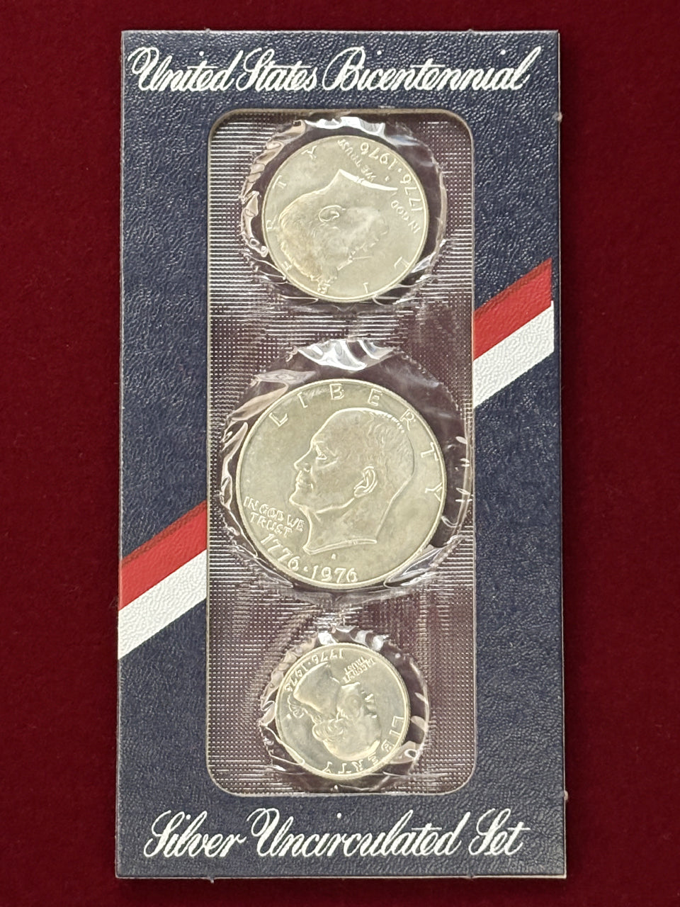 アメリカ】シルバーコインセット 3枚組 1976［C-0000202］ – ワールド