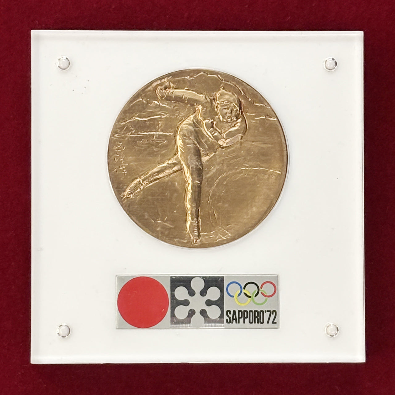日本】1972年札幌冬季オリンピック記念メダル［C-0000302］ – ワールド