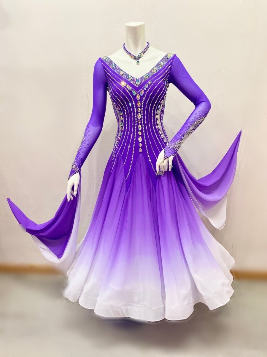 社交ダンス用ドレス【スタンダードドレス】リースナブルライン GMCS