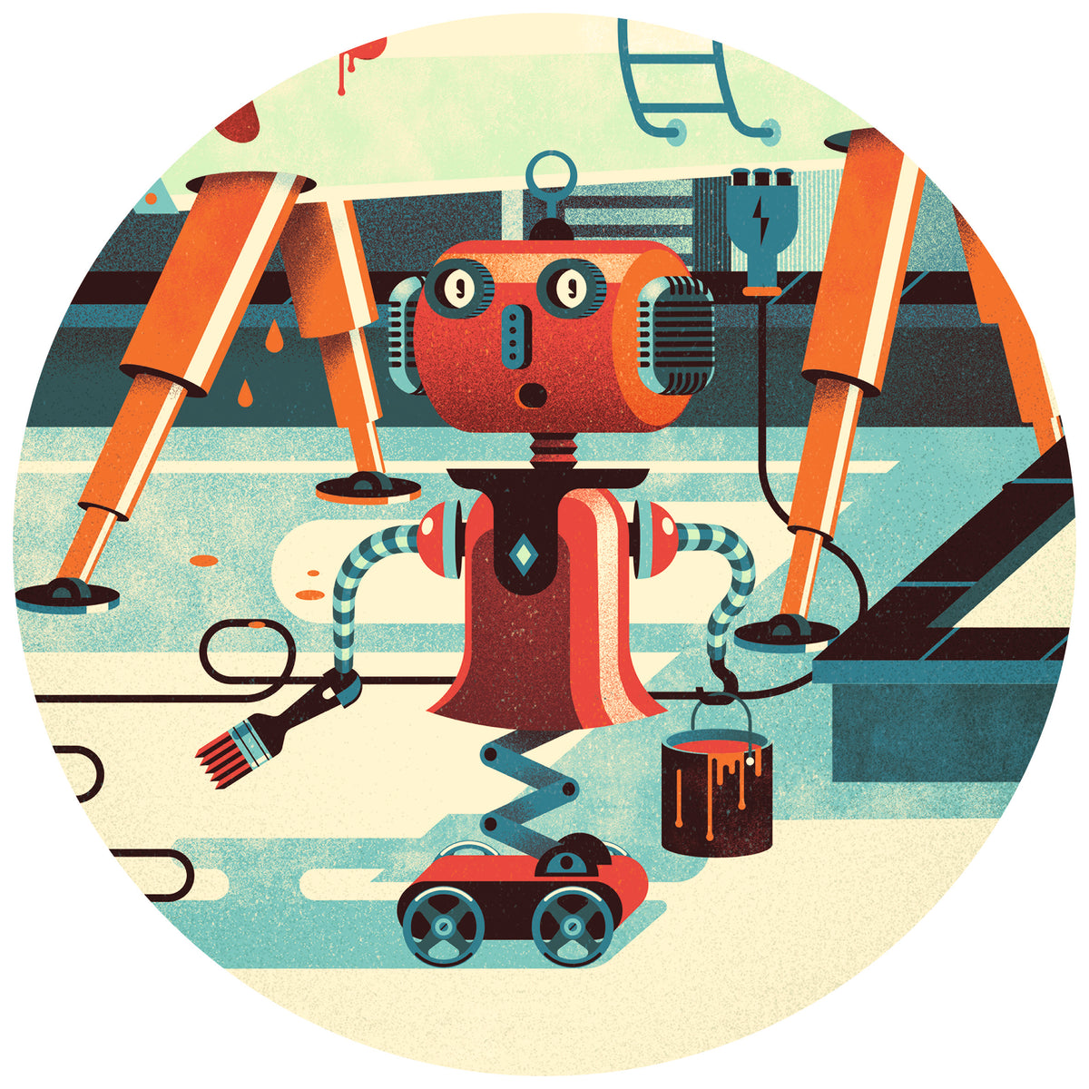 4歳からのジクソーパズル ボブ ザ ロボット | フランスの知育玩具