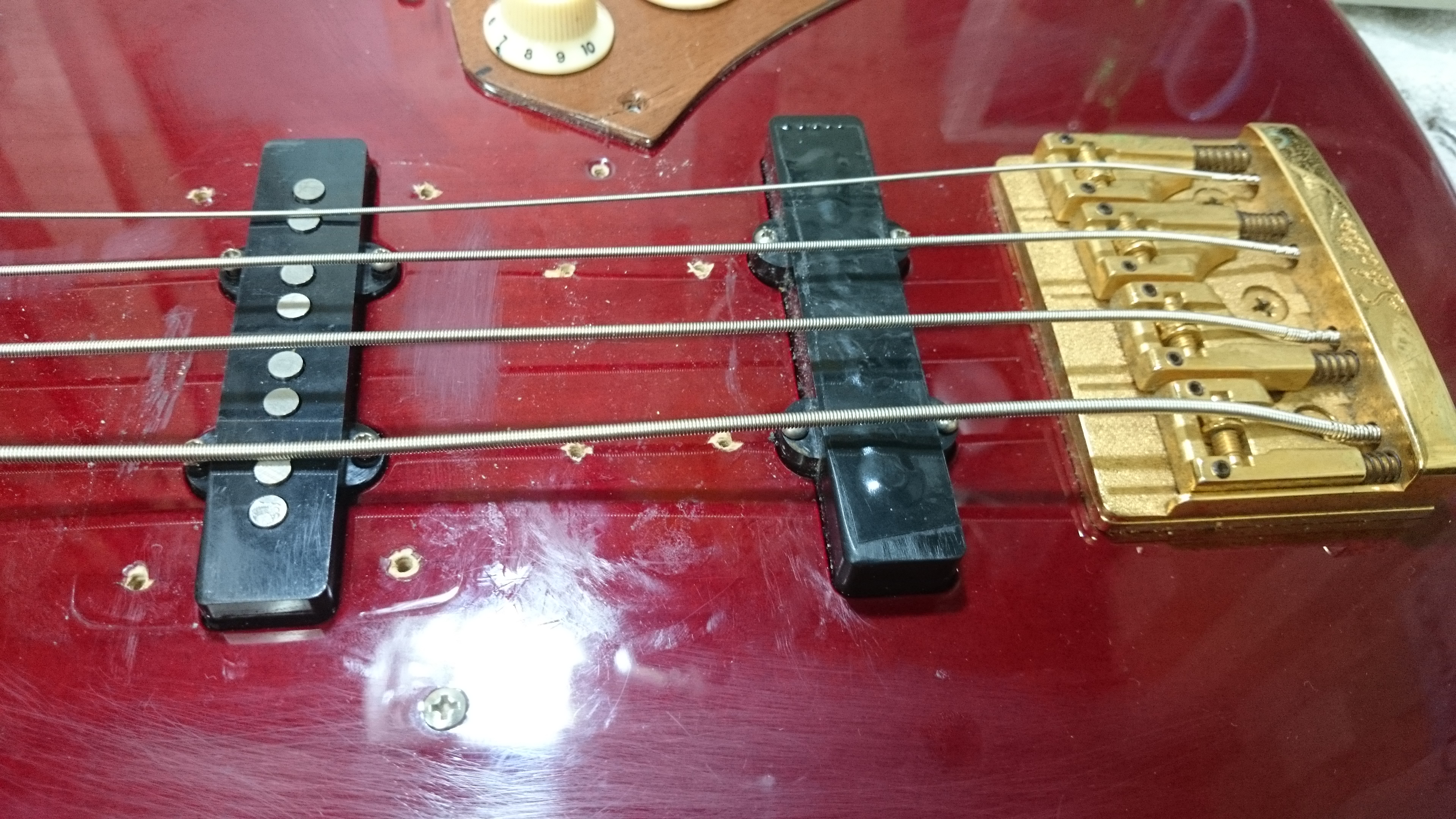 CoolZ ジャズベース PU増設 | ギターリペア工房DNS-Draw a New Sound-