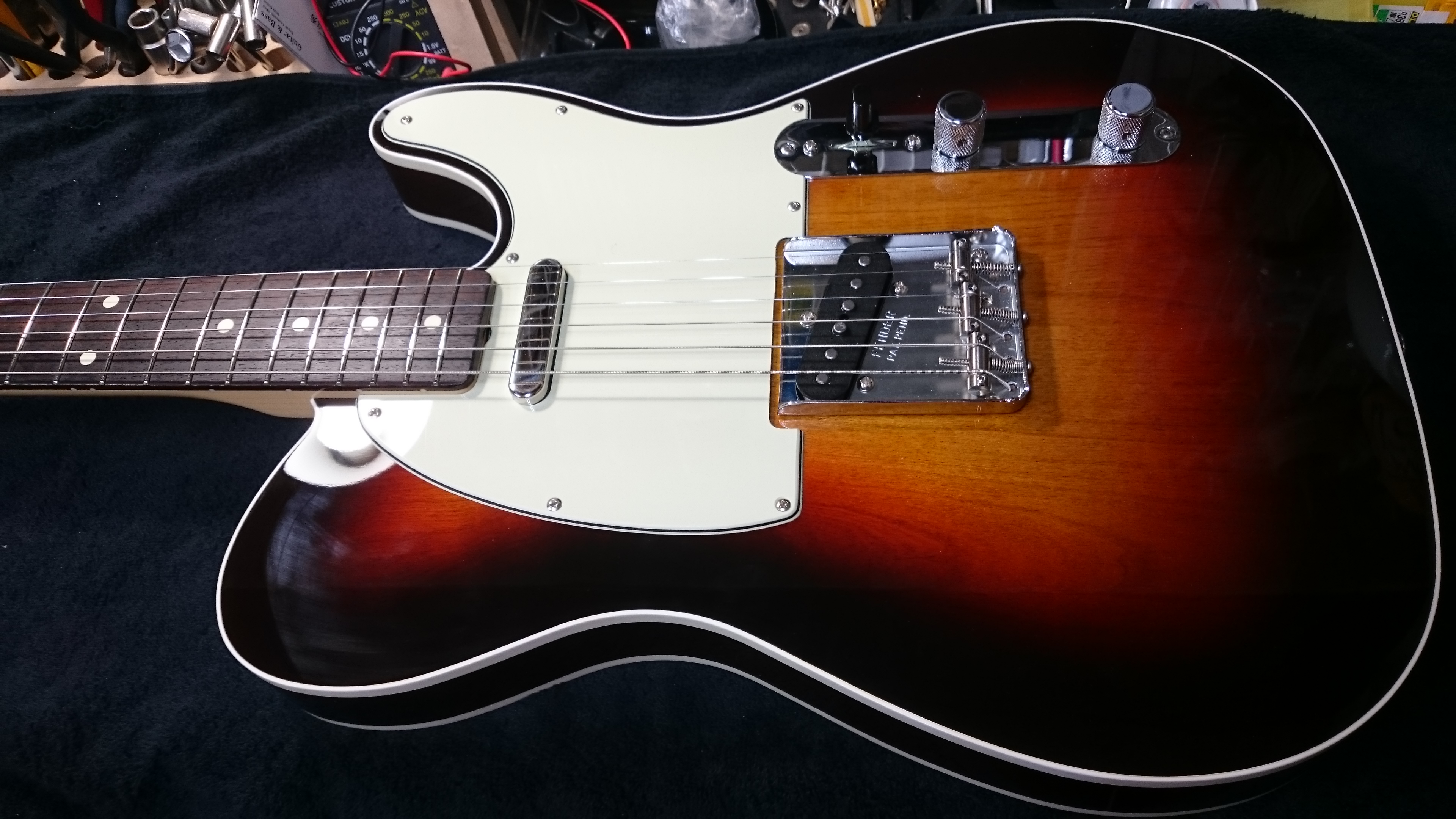 FenderJapan テレキャスター PU交換＆セットアップ | ギターリペア工房