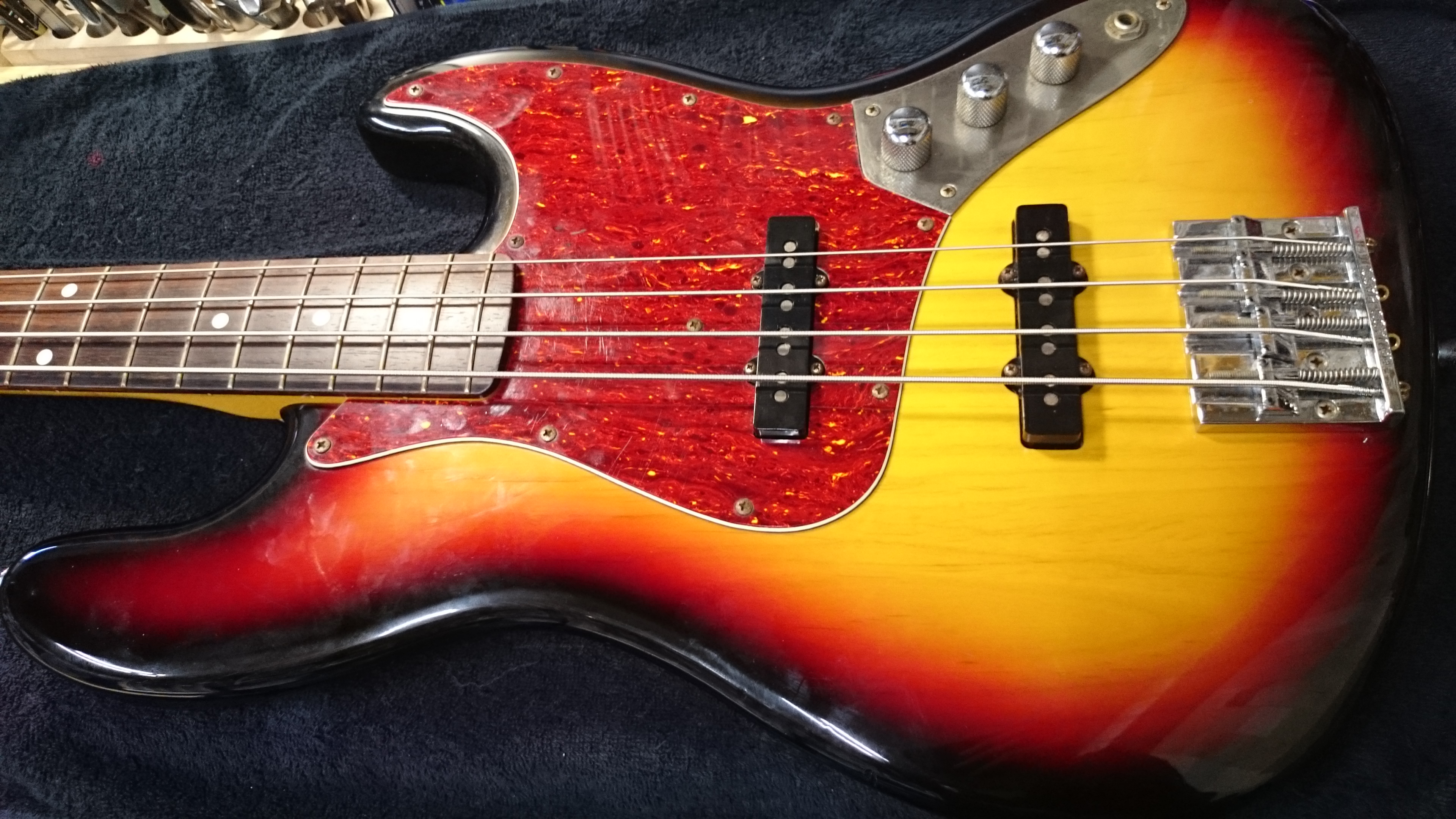 セイモアダンカン ジャズベース セットアップ | ギターリペア工房DNS