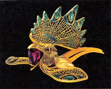 ラリック「ニワトリ」1928年のモデル美品