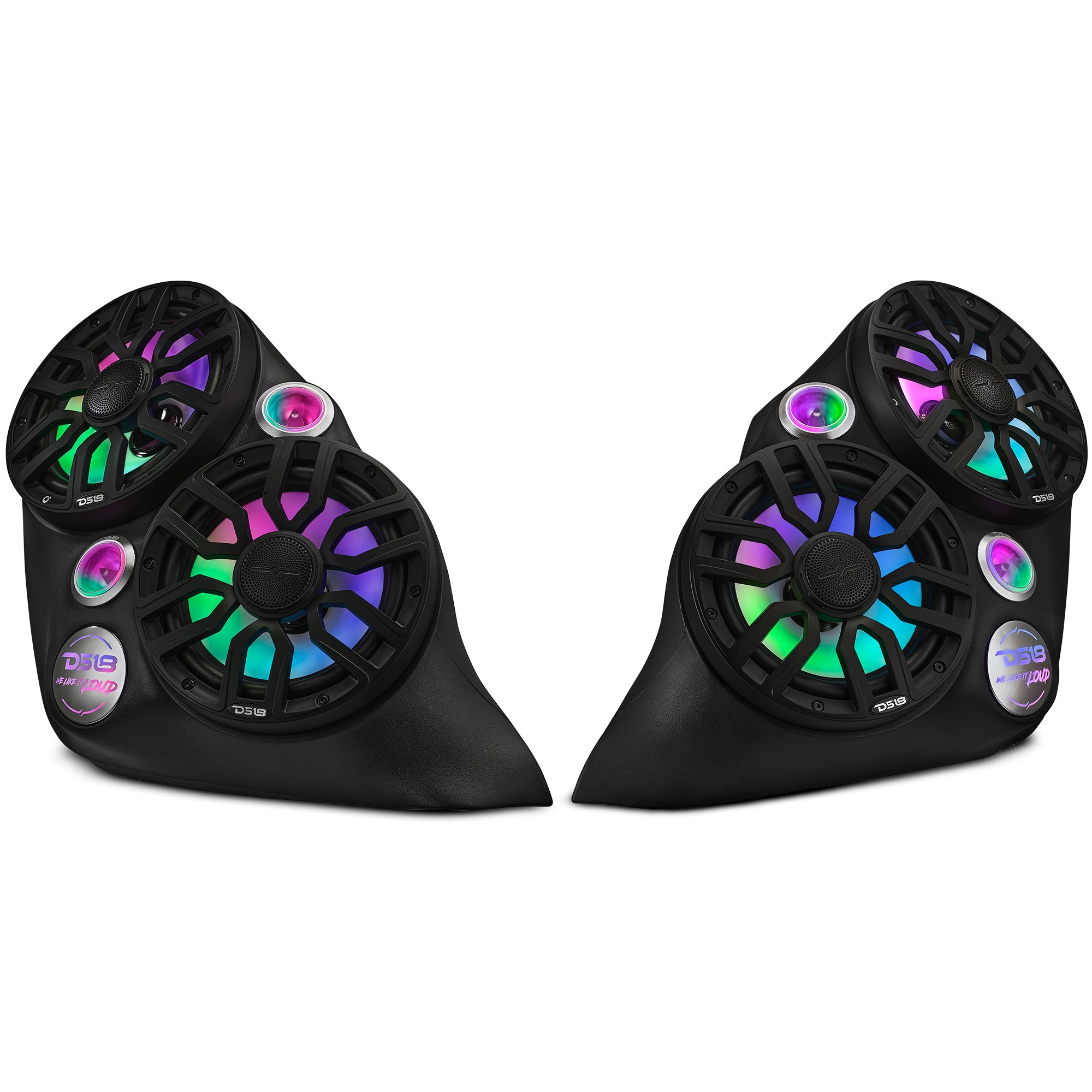 DS18 Polaris Slingshot Front Fender Dual 8