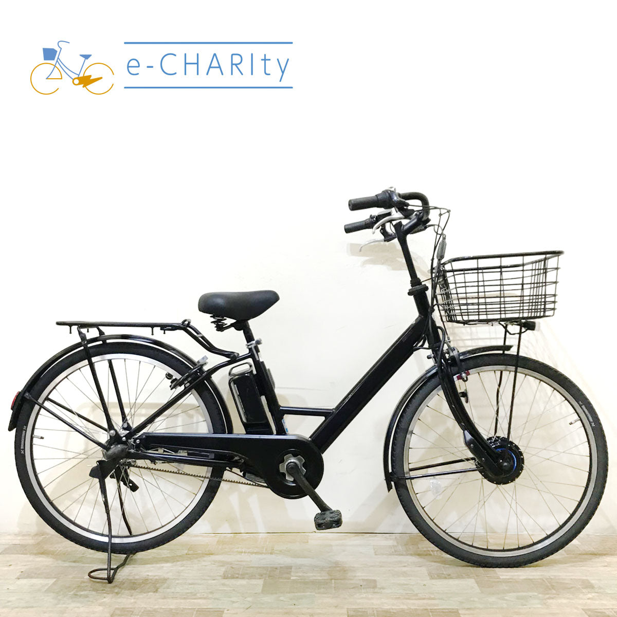 ブリヂストン ステップクルーズ e ブラック 26インチ KV079 【中古車