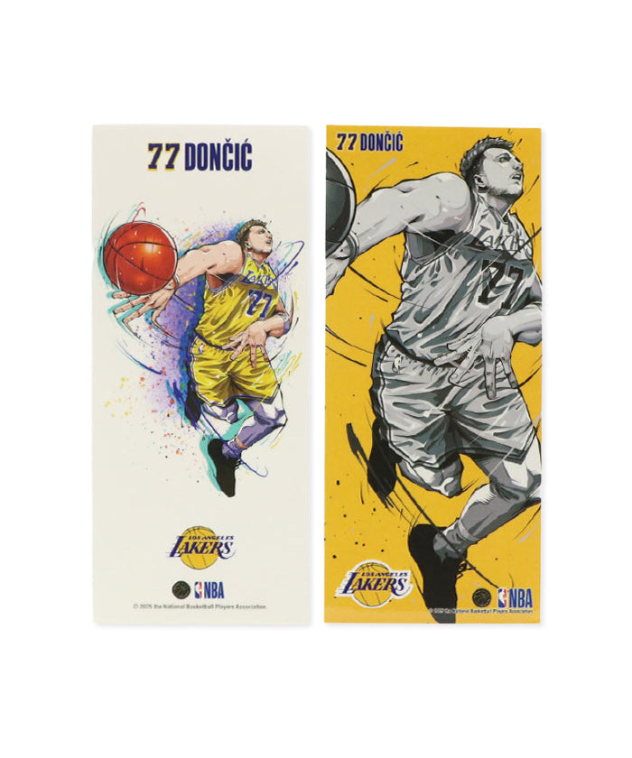 NBA ロサンゼルス·レイカーズ／ルカ·ドンチッチ イラストステッカー