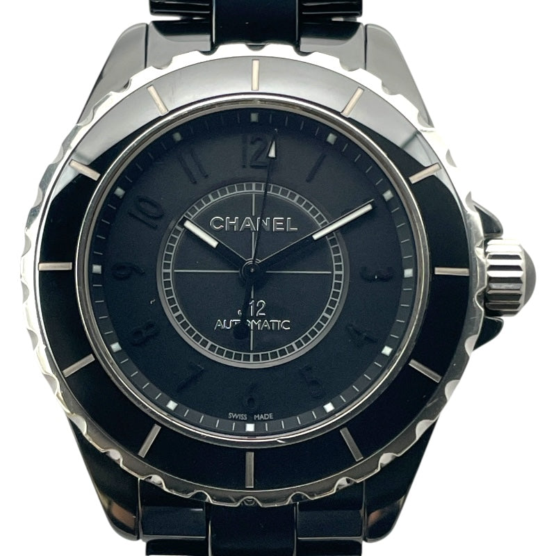 シャネル CHANEL J12 インテンスブラック 38mm H3829 ブラック