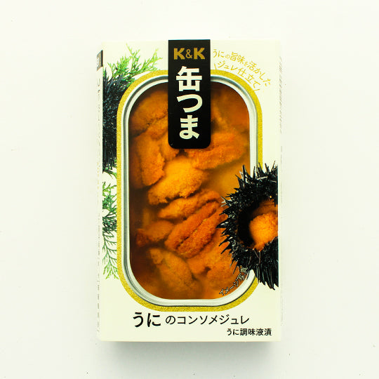 国分】缶つま うにのコンソメジュレ – 江戸東京一