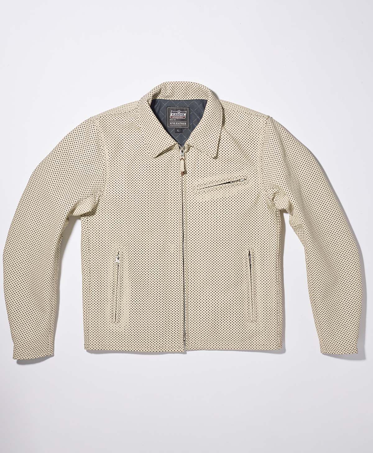 革ジャン パンチング レザージャケット｜カドヤ公式オンラインショップ