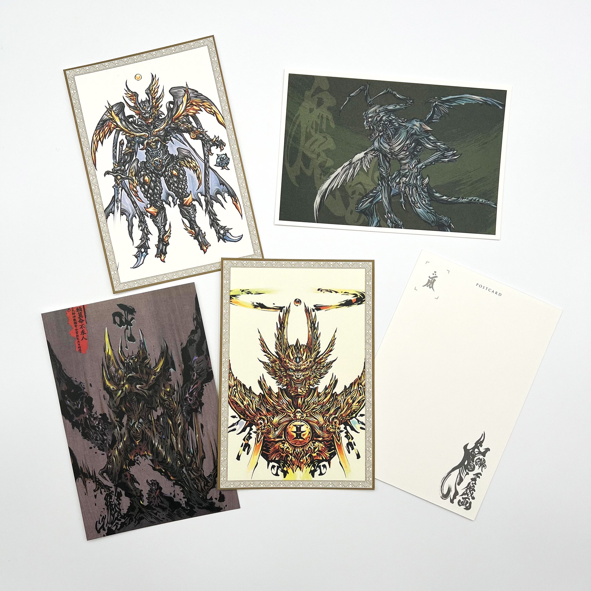 牙狼画展 ポストカード4枚セット【A】 – FAV ALL