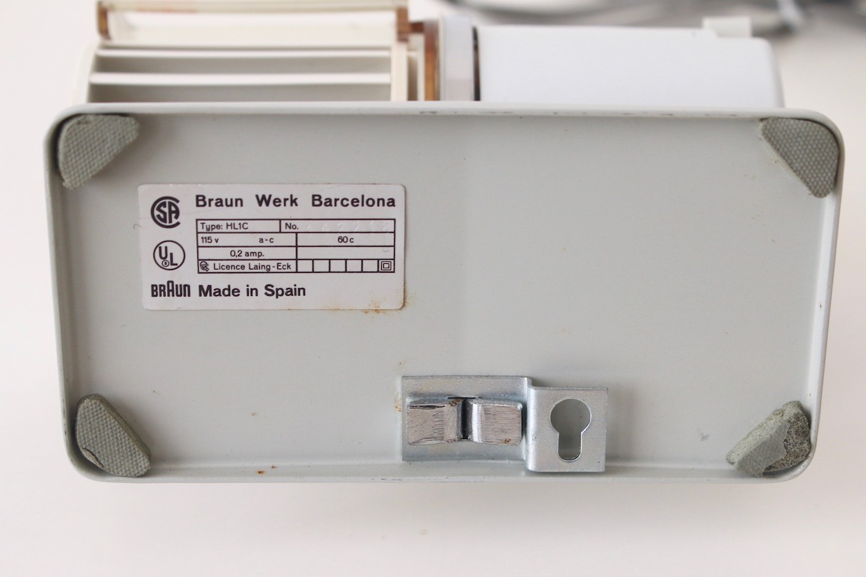 Braun Reinhold Weiss Deskfan HL-1 ブラウン デスクファン