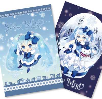 出た！「SNOW MIKU 2012」のアニメイトの雪ミクグッズ&KEI氏サイン会