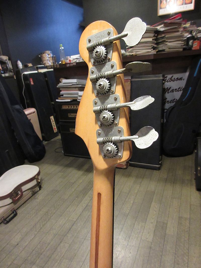 1973 Fender Jazz Bass Blonde/Maple - ヴィンテージギター買取り