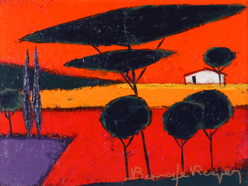 ロジェ・ボナフェ「画廊「ギャラリ－藤井」