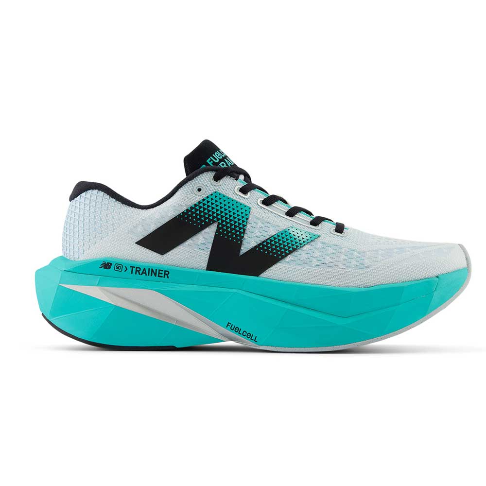 Men's FuelCell SuperComp Trainer v3 Running Shoe - White/Cyber