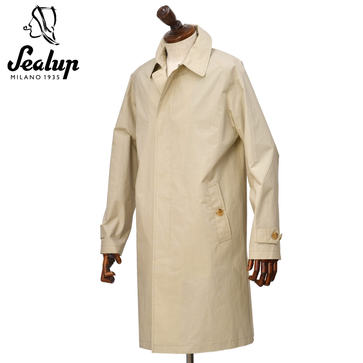SEALUP【シーラップ】ステンカラーコート 11518SEU 96233 119 コットン