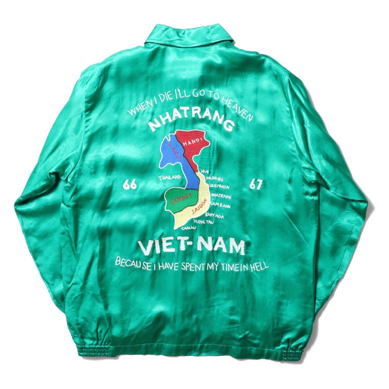 HOUSTON / ヒューストン 51365 RAYON VIETNAM JACKET / レーヨン
