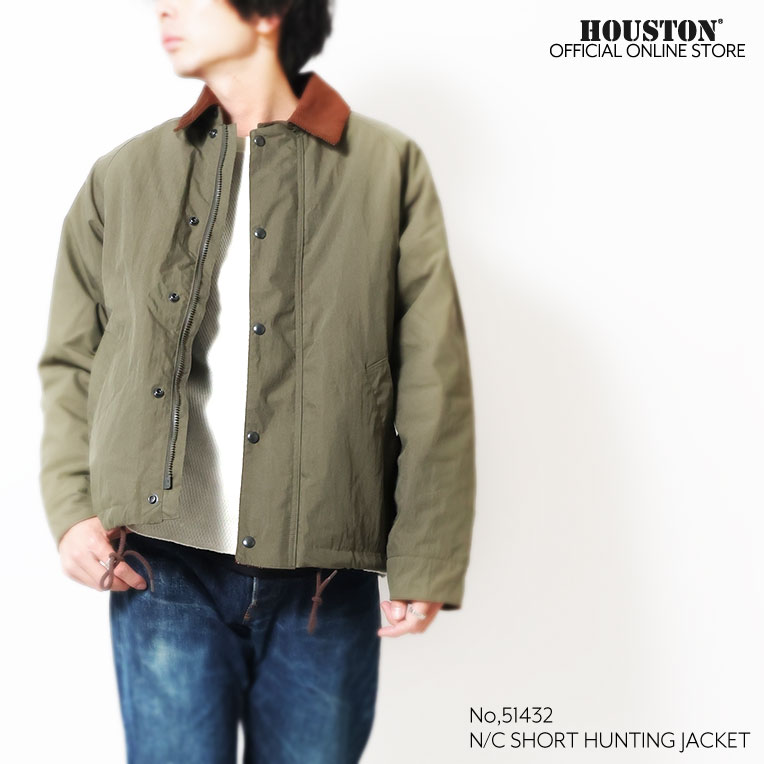 HOUSTON / ヒューストン 51432 N/C SHORT HUNTING JACKET / ショート