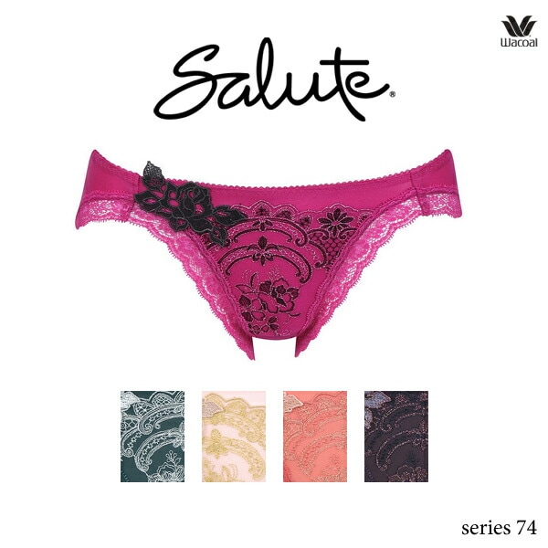 ワコール サルート 74G ショーツ PTJ774 ML ハイレッグ ノーマルタイプ