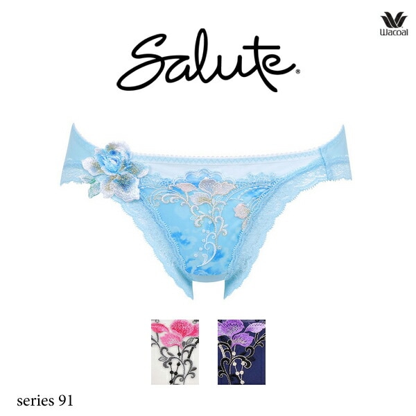 ワコール サルート 91G ショーツ PTJ791 ML ハイレッグ ノーマルタイプ