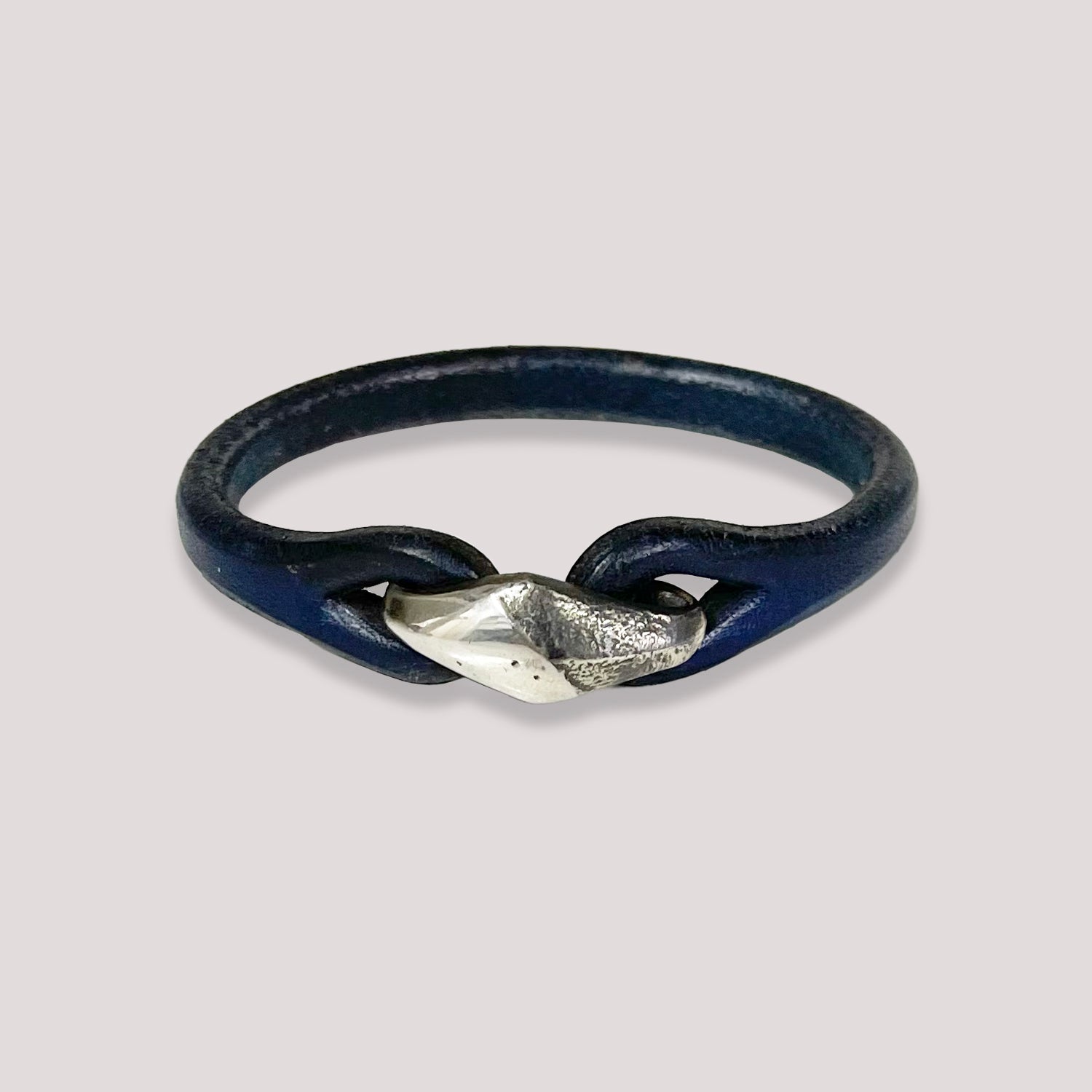 Haru サンドキャスト ひし形1重巻きブレス【HC-534】 | 池之端銀革店