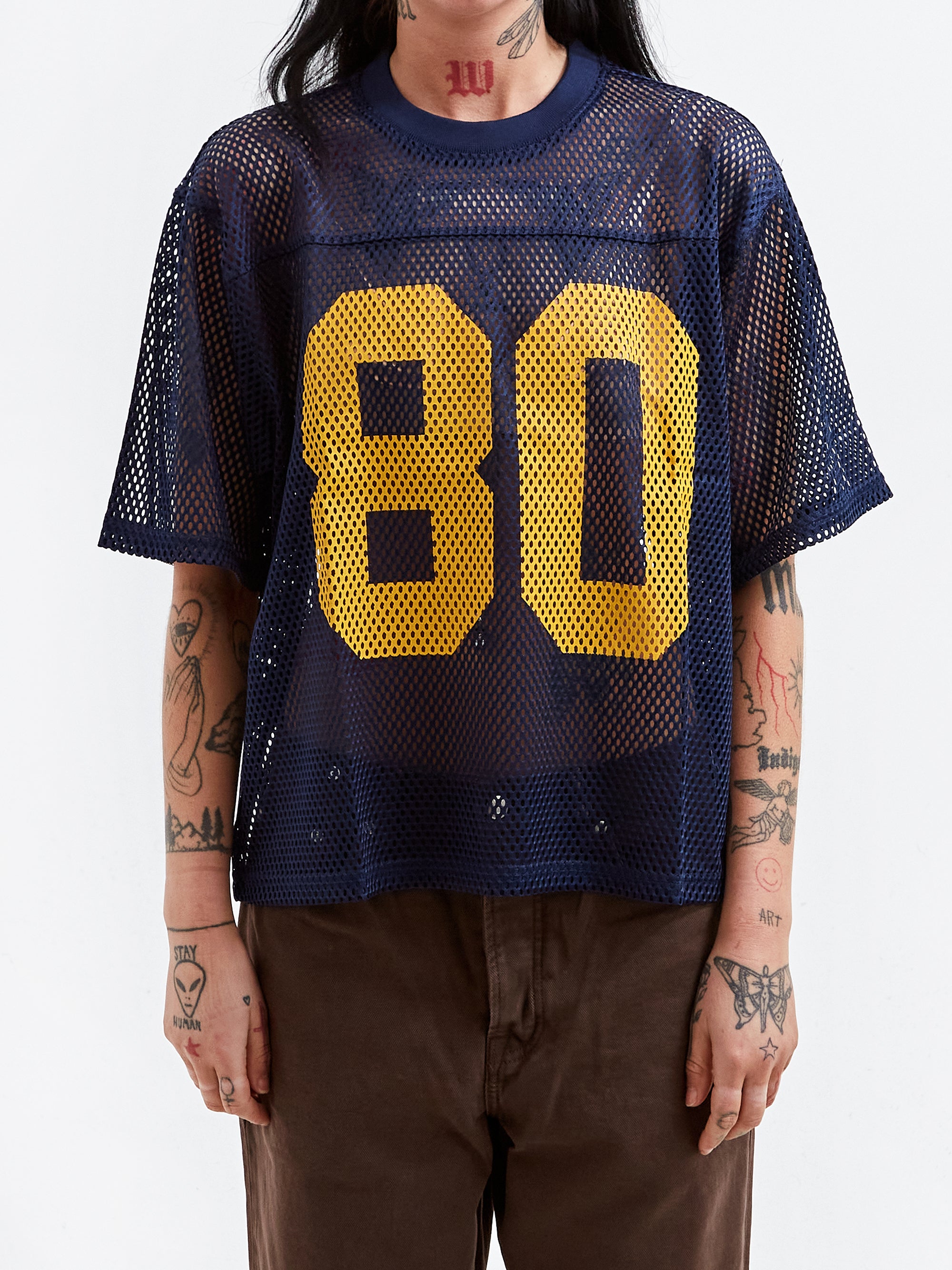 Stüssy Team Jersey 80 - Navy – Goodhood